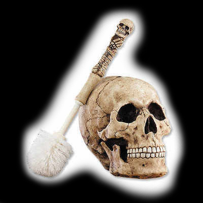 Skull Toilet Brush